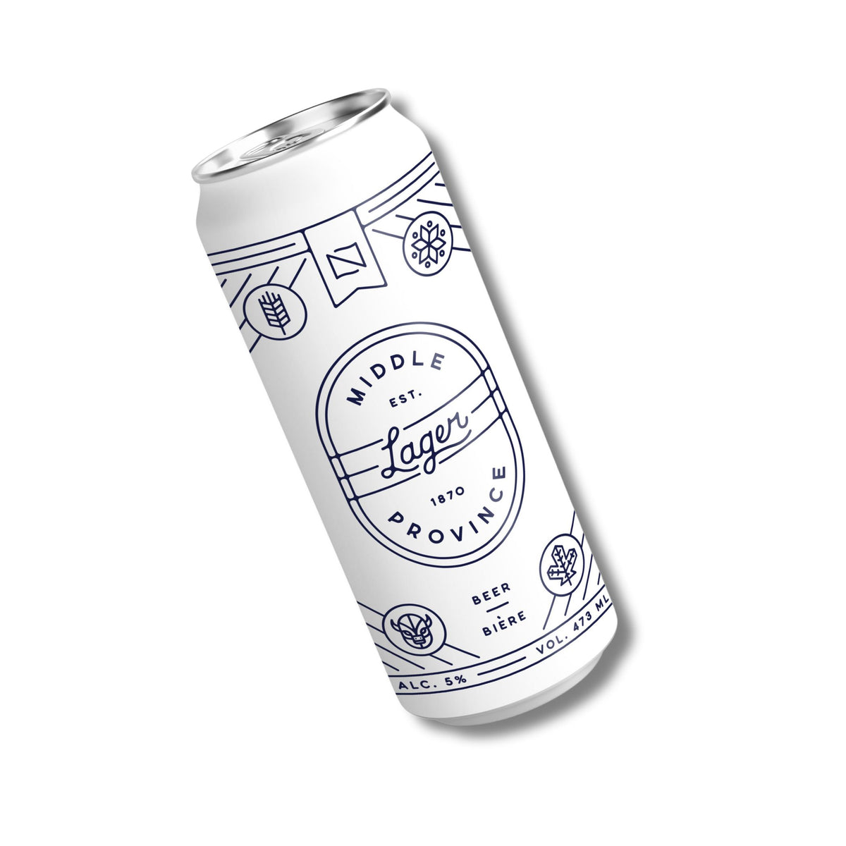 Middle Province Craft Lager Fort Garry Brewing Company